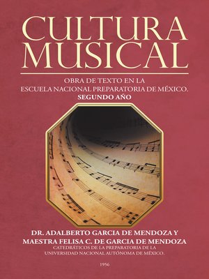 cover image of Cultura Musical
